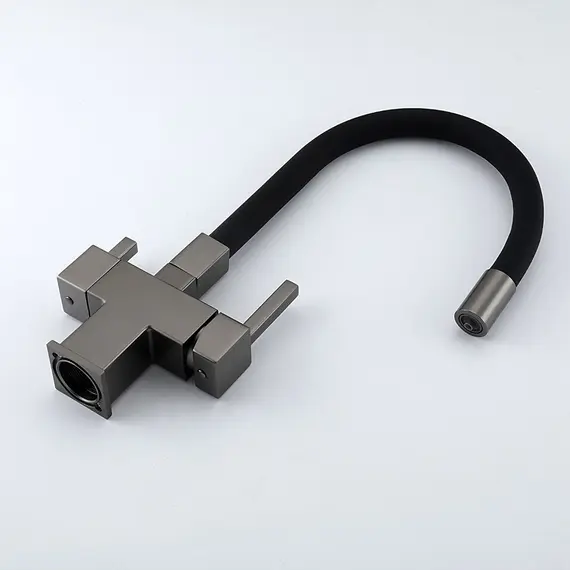 Смеситель для кухни гибкий излив с фильтром для воды Gappo G4395-39, изображение 13