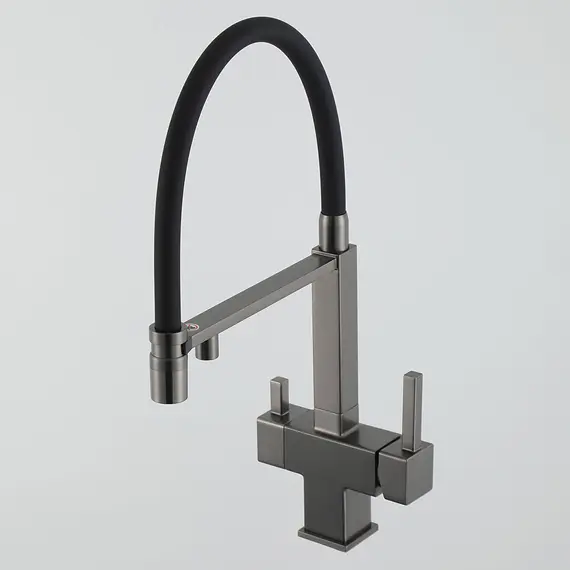 Смеситель для кухни гибкий излив с фильтром для воды Gappo G4395-59, изображение 9