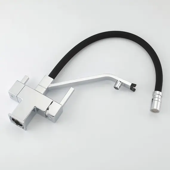 Смеситель для кухни гибкий излив с фильтром для воды Gappo G4395-60, изображение 2