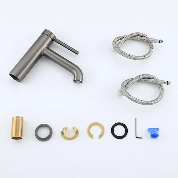 Смеситель для раковины умывальника в ванну / ванную Gappo G1006-9, изображение 3