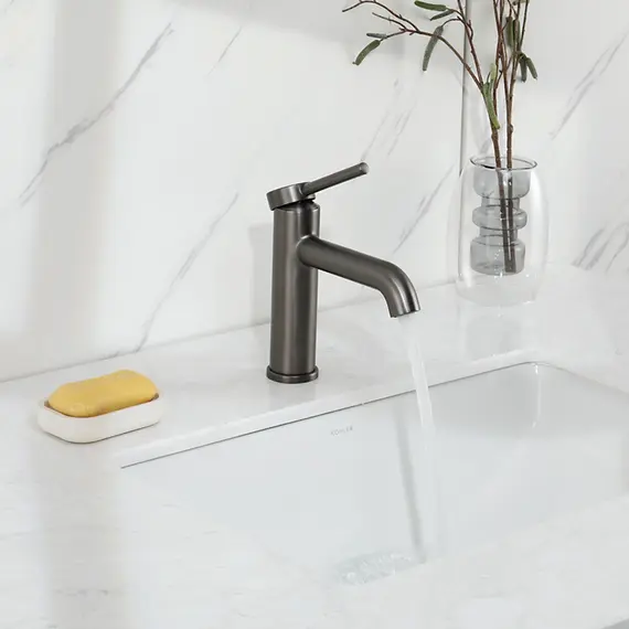 Смеситель для раковины умывальника в ванну / ванную Gappo G1006-9, изображение 14