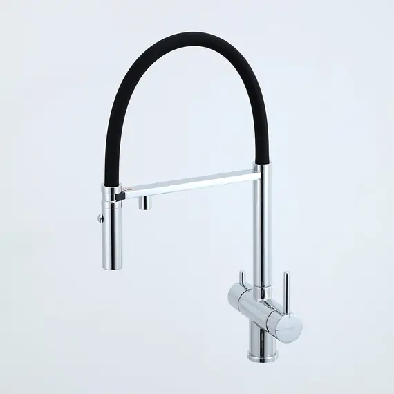 Смеситель для кухни гибкий излив с фильтром для воды Gappo G4397-80, изображение 9