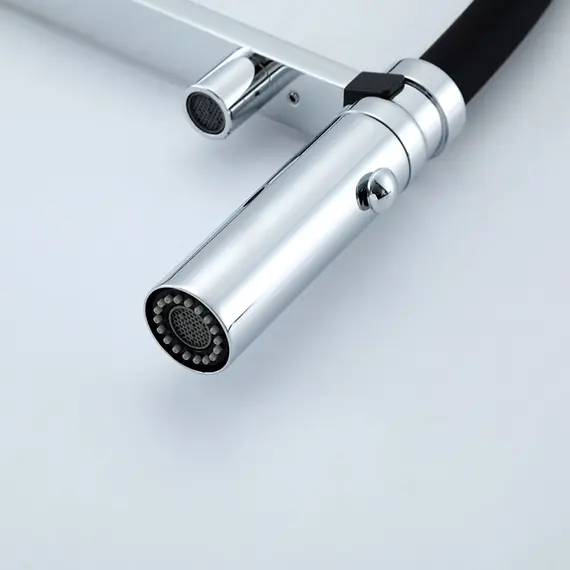 Смеситель для кухни гибкий излив с фильтром для воды Gappo G4397-80, изображение 11