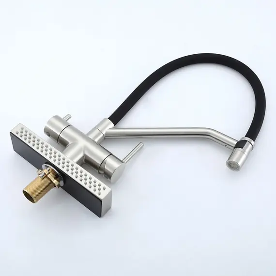 Смеситель для кухни с гибким изливом и душем Gappo G4098-5, изображение 11