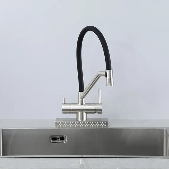 Смеситель для кухни с гибким изливом и душем Gappo G4098-5, изображение 8