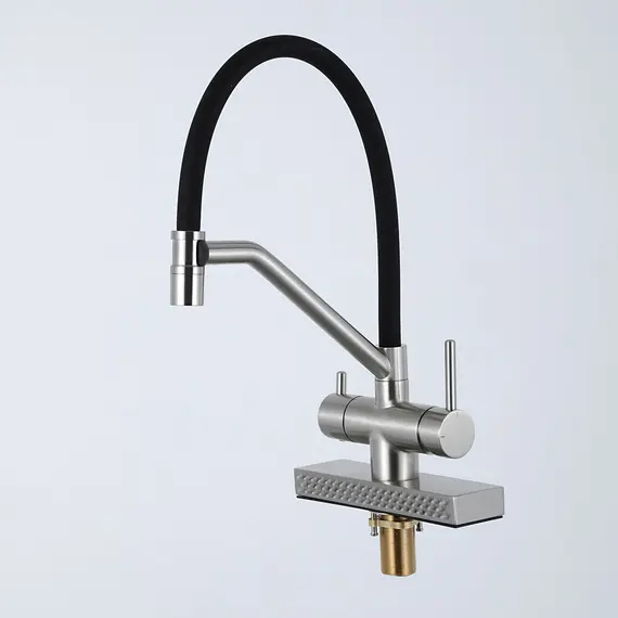 Смеситель для кухни с гибким изливом и душем Gappo G4098-5, изображение 26