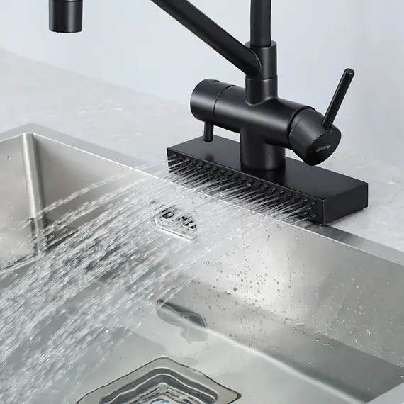 Смеситель для кухни с гибким изливом и душем Gappo G4098-6, изображение 19