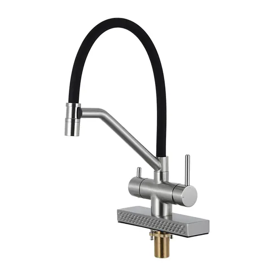 Смеситель для кухни с гибким изливом и душем Gappo G4098-5, изображение 2