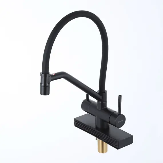 Смеситель для кухни с гибким изливом и душем Gappo G4098-6, изображение 10