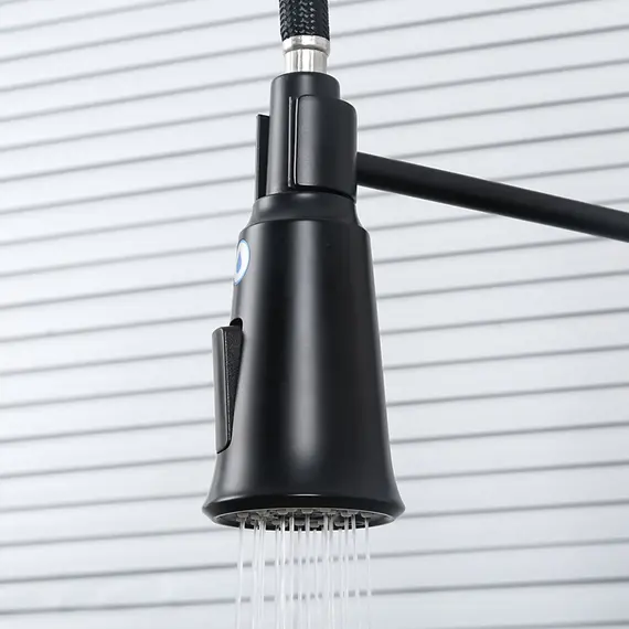 Смеситель для кухни гибкий излив с фильтром для воды Gappo G4398-66, изображение 17