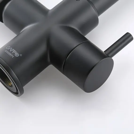 Смеситель для кухни гибкий излив с фильтром для воды Gappo G4398-66, изображение 18