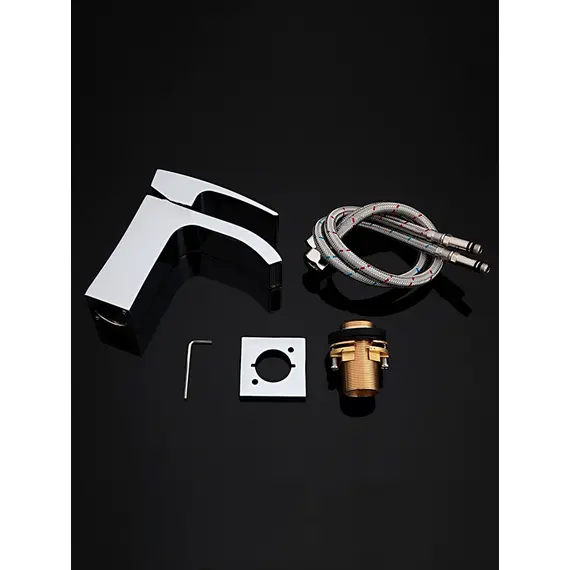 Смеситель для раковины умывальника в ванну / ванную Gappo G1007-1, изображение 6