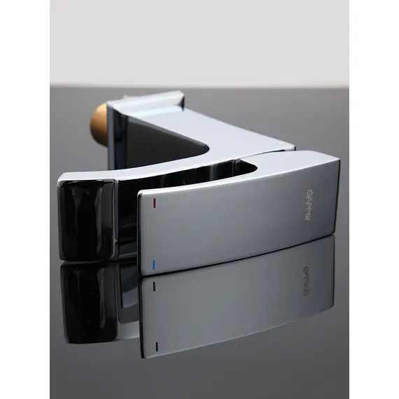 Смеситель для раковины умывальника в ванну / ванную Gappo G1007-1, изображение 12