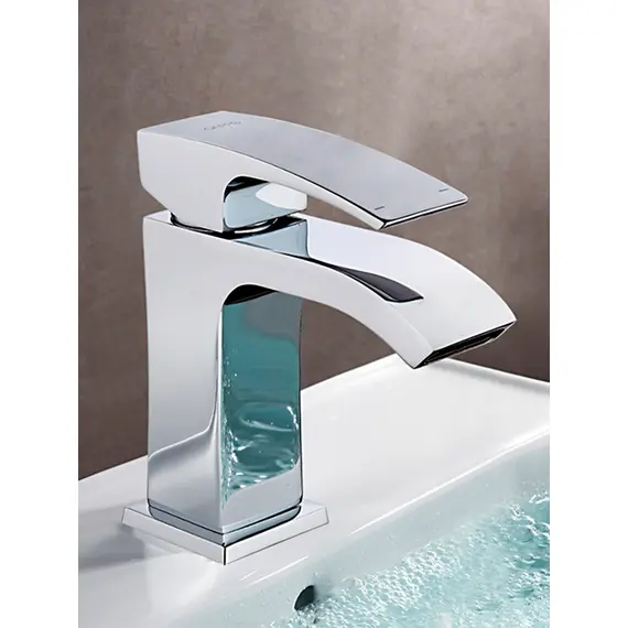 Смеситель для раковины умывальника в ванну / ванную Gappo G1007-1, изображение 5