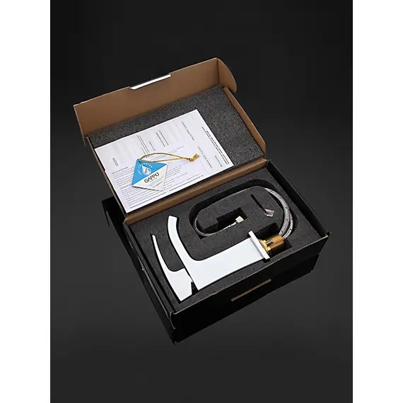 Смеситель для раковины умывальника в ванну / ванную Gappo G1007-8, изображение 6