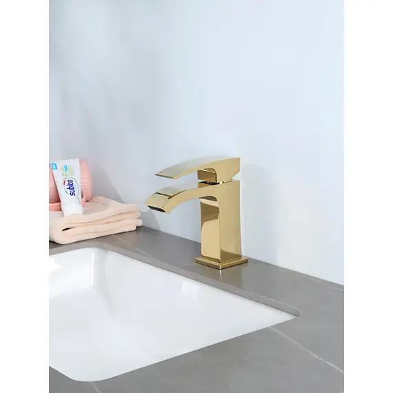 Смеситель для раковины умывальника в ванну / ванную Gappo G1007-3, изображение 12