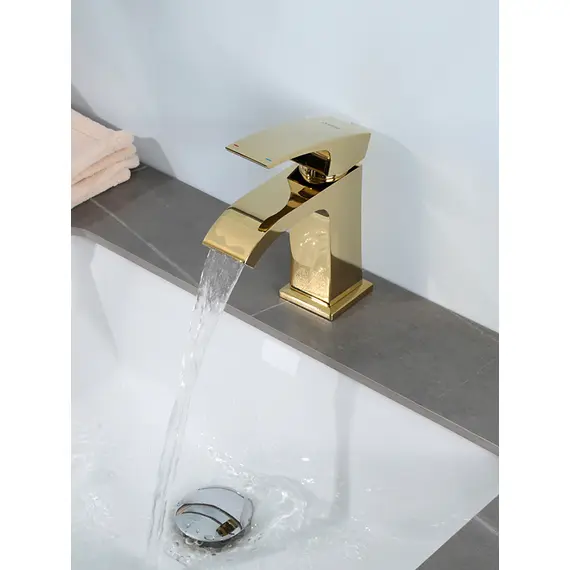 Смеситель для раковины умывальника в ванну / ванную Gappo G1007-3, изображение 19