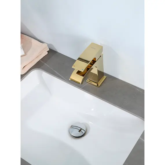 Смеситель для раковины умывальника в ванну / ванную Gappo G1007-3, изображение 17