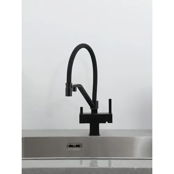 Смеситель для кухни гибкий излив с фильтром для воды Gappo G4395-66, изображение 5