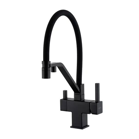 Смеситель для кухни гибкий излив с фильтром для воды Gappo G4395-66, изображение 3