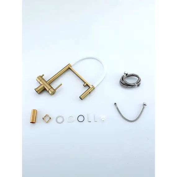 Смеситель для кухни гибкий излив с фильтром для воды Gappo G4397-83, изображение 2