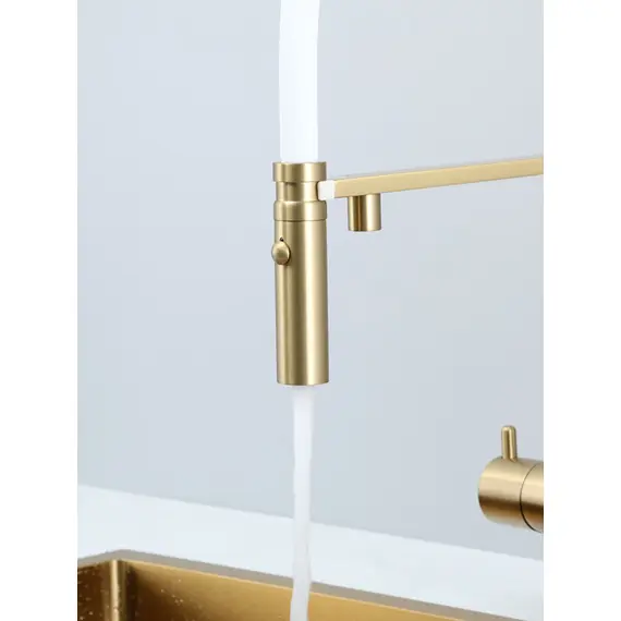 Смеситель для кухни гибкий излив с фильтром для воды Gappo G4397-83, изображение 11