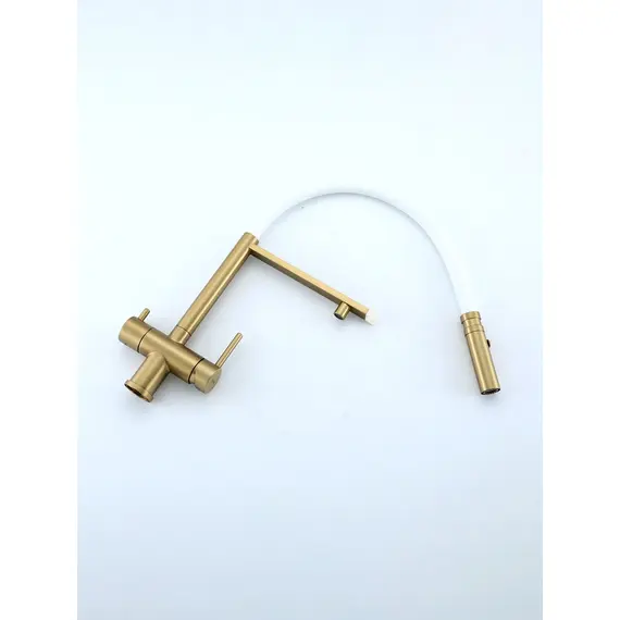 Смеситель для кухни гибкий излив с фильтром для воды Gappo G4397-83, изображение 8