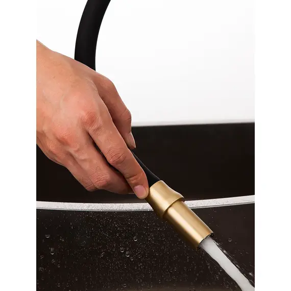 Смеситель для кухни гибкий излив с фильтром для воды Gappo G4398-1, изображение 5