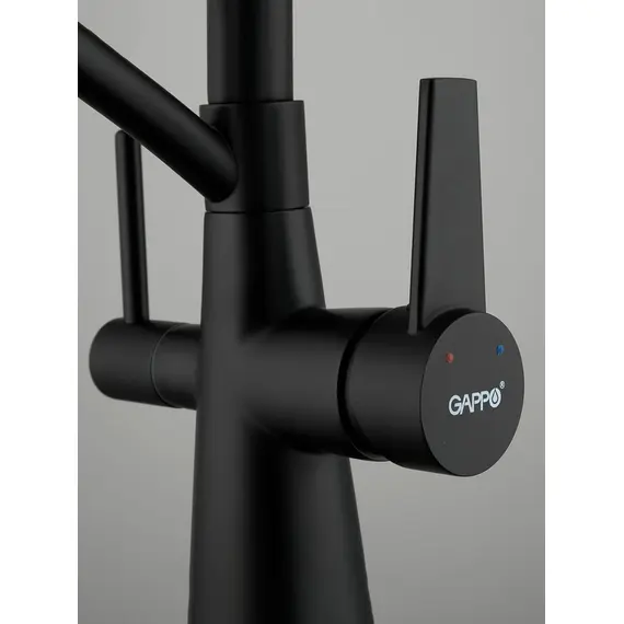 Смеситель для кухни с гибким изливом и фильтром Gappo G4398-16, изображение 9