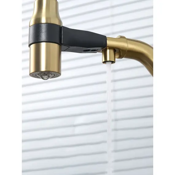 Смеситель для кухни гибкий излив с фильтром для воды Gappo G4398-83, изображение 12