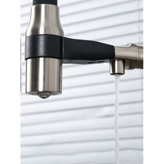 Смеситель для кухни гибкий излив с фильтром для воды Gappo G4398-85, изображение 17