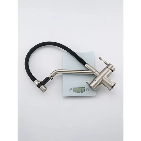 Смеситель для кухни гибкий излив с фильтром для воды Gappo G4398-85, изображение 3