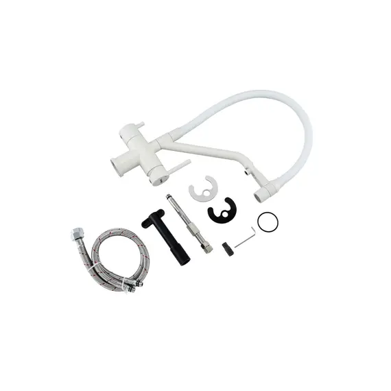 Смеситель для кухни гибкий излив с фильтром для воды Gappo G4398-88, изображение 11