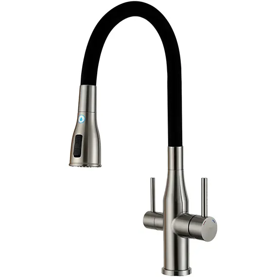 Смеситель для кухни с гибким изливом и фильтром Gappo G4399-65, изображение 19