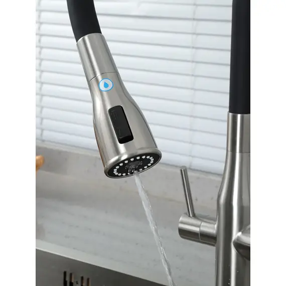 Смеситель для кухни с гибким изливом и фильтром Gappo G4399-65, изображение 13