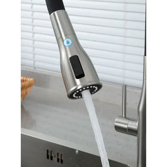 Смеситель для кухни с гибким изливом и фильтром Gappo G4399-65, изображение 24