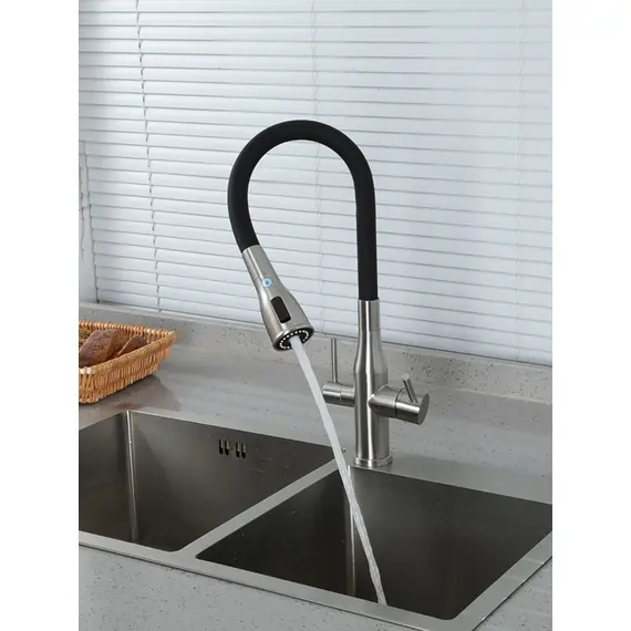 Смеситель для кухни с гибким изливом и фильтром Gappo G4399-65, изображение 5