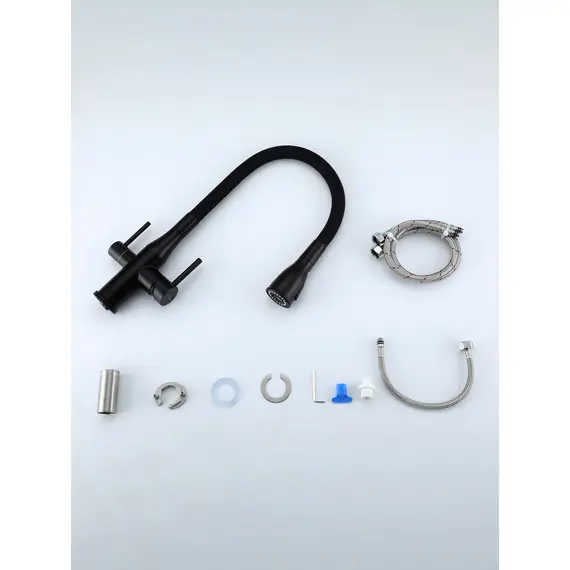 Смеситель для кухни с гибким изливом и фильтром Gappo G4399-66, изображение 15