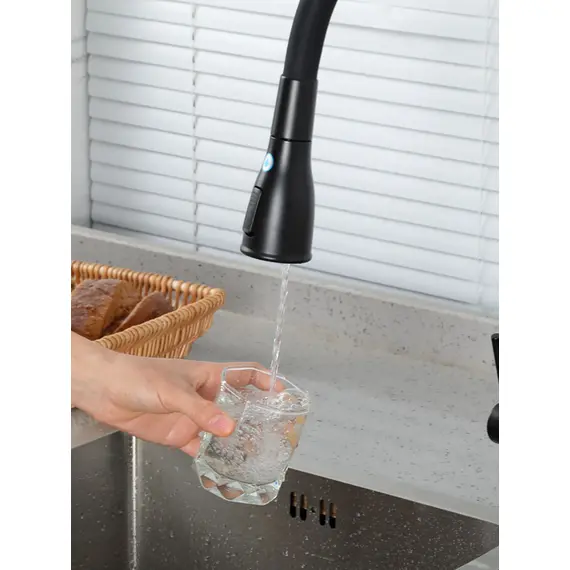 Смеситель для кухни с гибким изливом и фильтром Gappo G4399-66, изображение 21