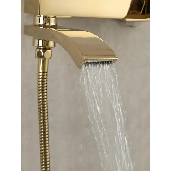 Смеситель для ванны с коротким изливом и душем Gappo G3207-3, изображение 20