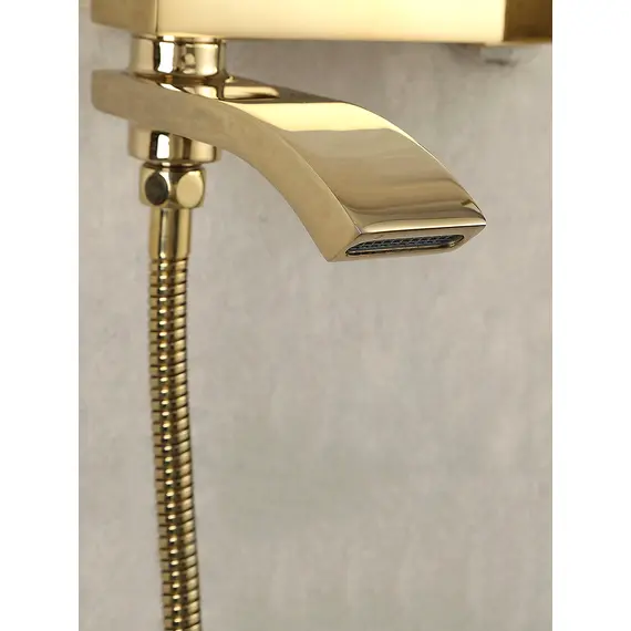 Смеситель для ванны с коротким изливом и душем Gappo G3207-3, изображение 28