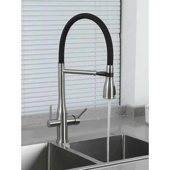 Смеситель для кухни с гибким изливом и фильтром Gappo G4399-75, изображение 3