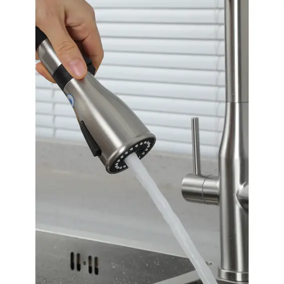 Смеситель для кухни с гибким изливом и фильтром Gappo G4399-75, изображение 13