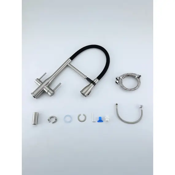 Смеситель для кухни с гибким изливом и фильтром Gappo G4399-75, изображение 15