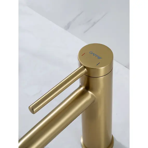 Смеситель для раковины умывальника в ванну / ванную Gappo G1006-3, изображение 12