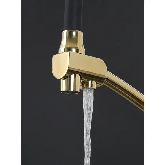 Смеситель для кухни гибкий излив с фильтром для воды Gappo G4398-13