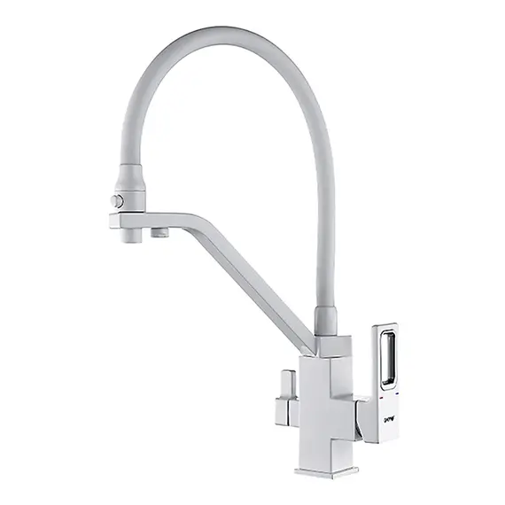 Смеситель для кухни гибкий излив с фильтром для воды Gappo G4317-8, изображение 3