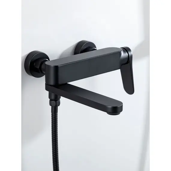 Смеситель для ванны с коротким изливом и душем Gappo G3210-6, изображение 2