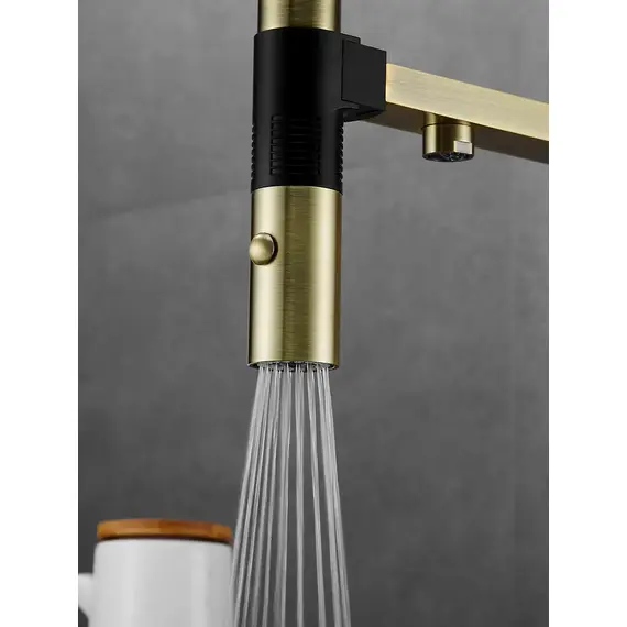 Смеситель для кухни с гибким изливом Rose R958Q, изображение 13