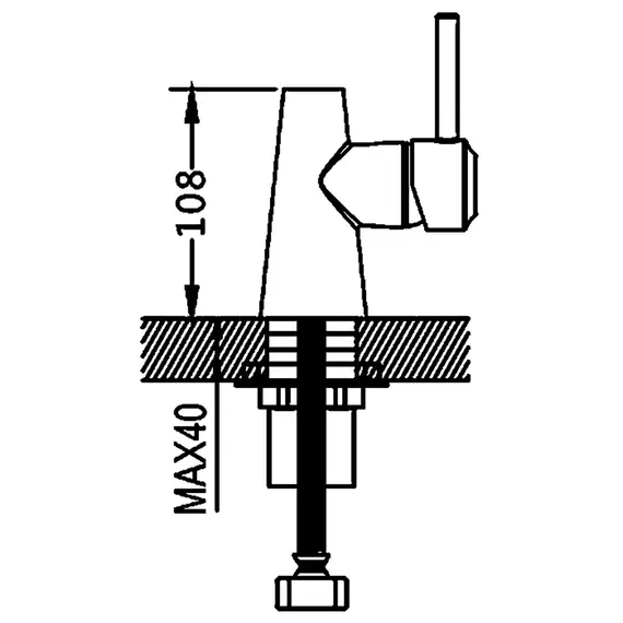 Корпус смесителя для кухни на мойку Shevanik S143, изображение 2